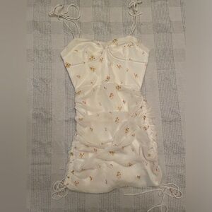 Sabo Skirt Floral Print Mini Dress